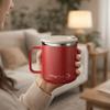 304 Stainless Steel Coffee Cup Sliding Cover Design Tumbler Household Drinking Cup  Student
