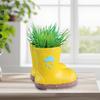 Rain Boot Flower Pot Resin Boot Shape Planter Desktop Decoration Boot Flowerpot