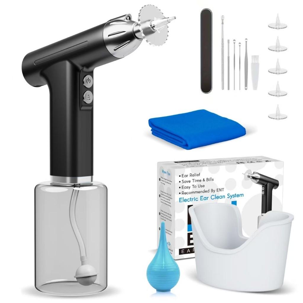 Система промывания ушей для удаления ушной серы Эндоскоп Отоскоп Безопасный и эффективный набор для чистки ушей Инструмент для удаления ушной серы