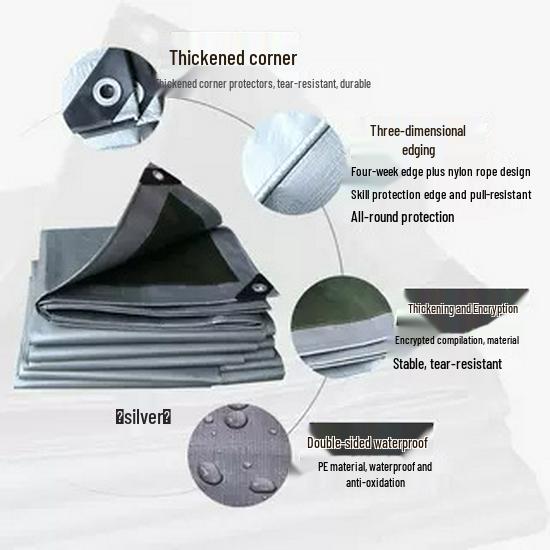 Уличный водонепроницаемый брезент: Водонепроницаемая ткань для грузовиков, Солнцезащитный козырек, Теплоизоляция, Клеенка, Брезент