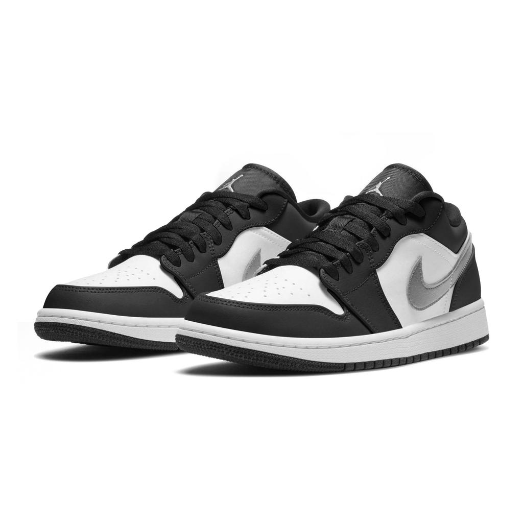 Jordan Air Jordan 1 Low top Skateboard Shoes Unisex Black 553558-132(Team162-)