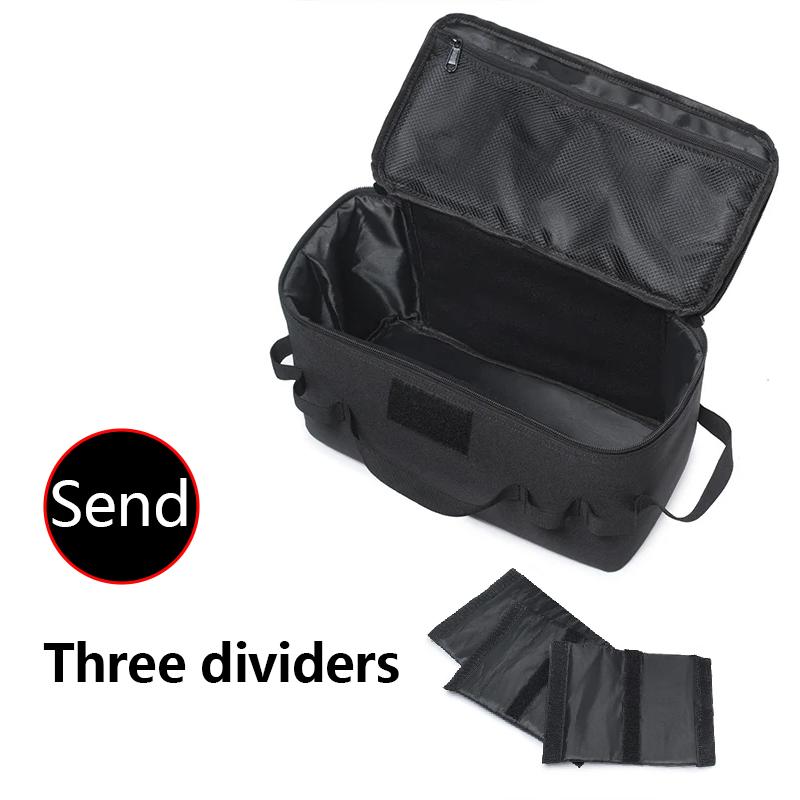 Outdoor Camping Utensils Storage Bag Military Fan Portable Folding Handbag Multi-Functional Storage Bag for Picnic And Hiking