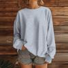 Women  Tops Women's Long Sleeve Sweatshirt Casual Crewneck Loose Fit Pollover Fleece Tops