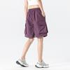 Men's Trendy Summer Loose Straight Cargo Shorts - Nylon Ice Silk, Mid-Length, Casual Fit