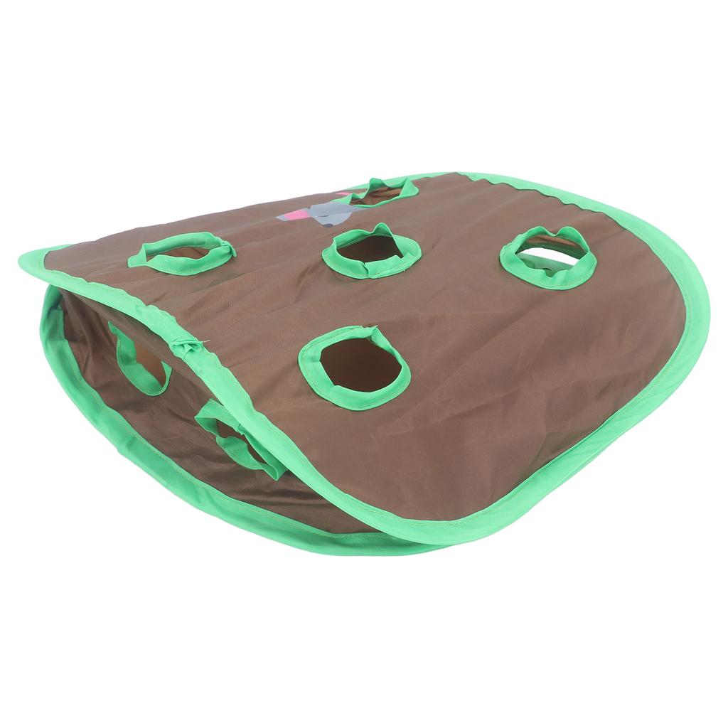 9 Holes Cat Toy Cat Interactive Tunnel Toy Fun Mouse Chasing Toy  Puzzle Exercise Toy Wit