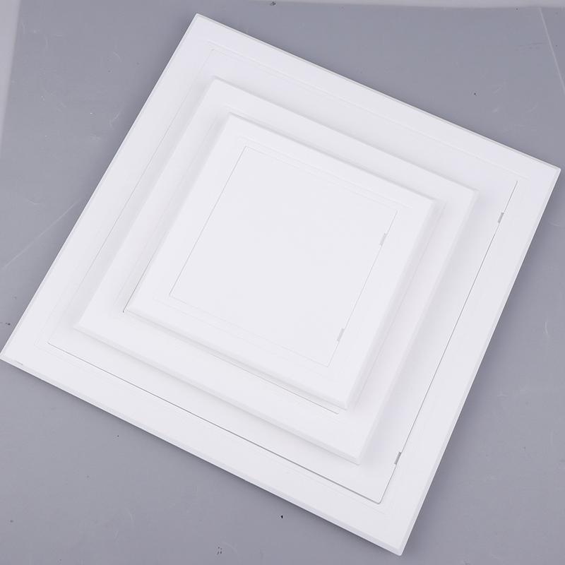 1Pc Access Panel Inspection Hole Pvc Access Doors Wall Ceiling White Hatch Cover Universal Plastic Push-Type Inspection Port