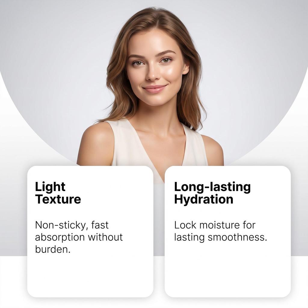 Revitalizing Toner: Refreshing texture, long-lasting hydration, gentle formula, easily compatible with other toners.