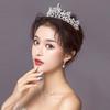 Элегантная серебряная цветочная корона Блестящая принцесса Тиара Стразы Древняя корона Аксессуар для волос Свадьба