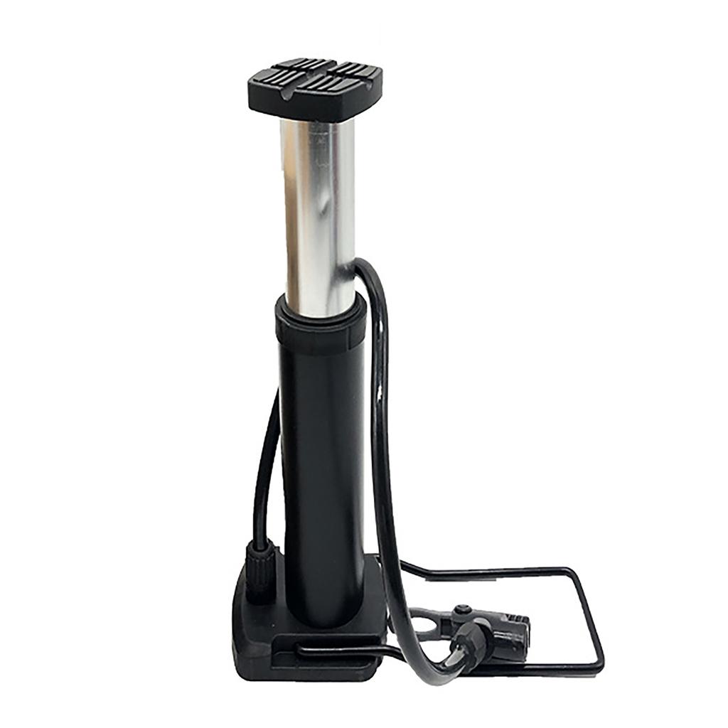 High Pressure Bike Pump Household Portable Mini Floor Pump for Mountain Bike Electric Bicycle Basketball Black Standard