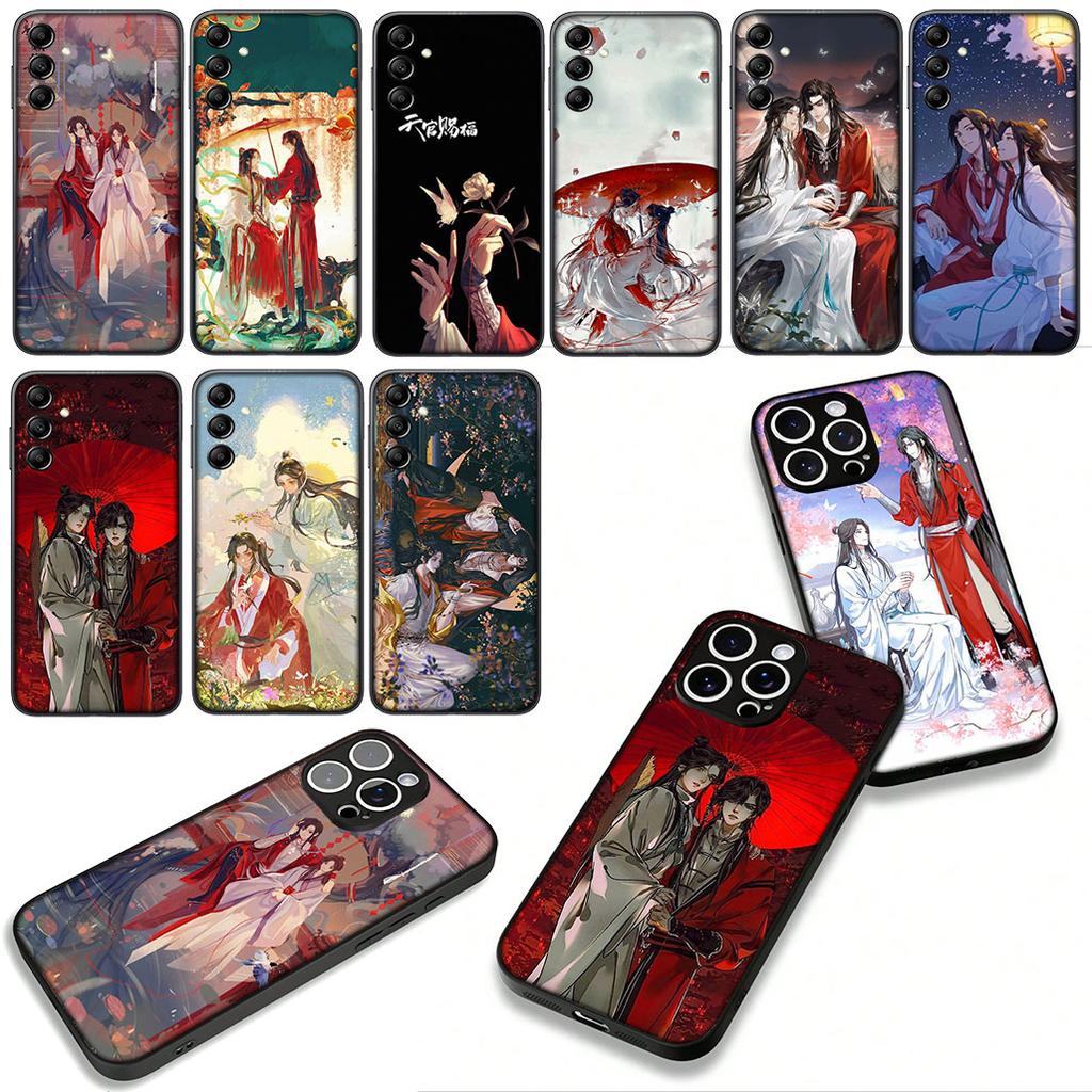 Чехол 'Благословение Небесного Чиновника' Тянь Гуань Ци Фу для Apple iPhone 17 16 11 Pro XS Max XR 6 7 8 Plus + 16E SE 2020 Air 5 8+ Чехол
