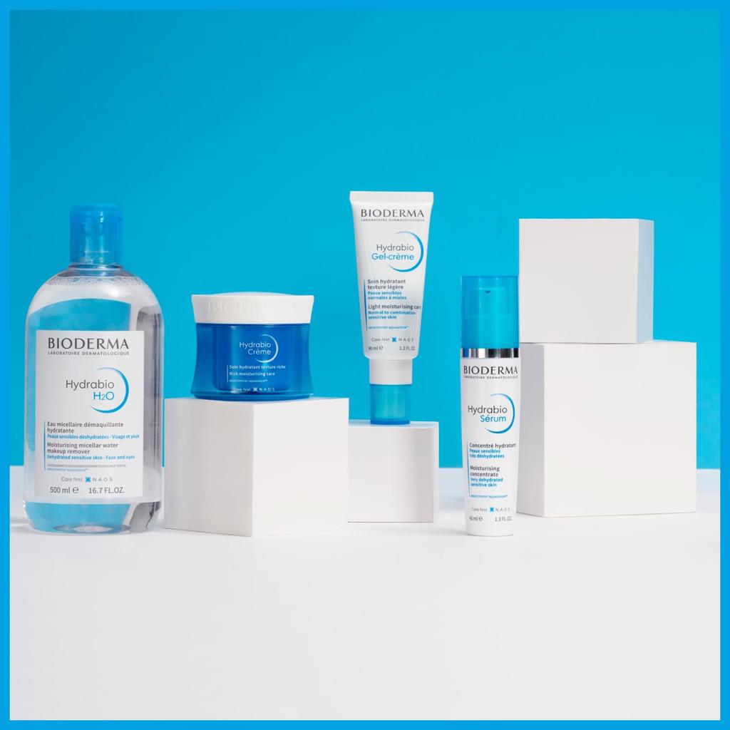 Bioderma Hydrabio Moist Cream 50mL Cream for Dry Skin Ethyl Alcohol Mildly [Authentic Product] - (Sensitive Skin, Colorant-Free, & Paraben-Free,