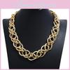 Metal Collar Chain Necklace Geometric Style For Chic Outfits Jewelry Gift