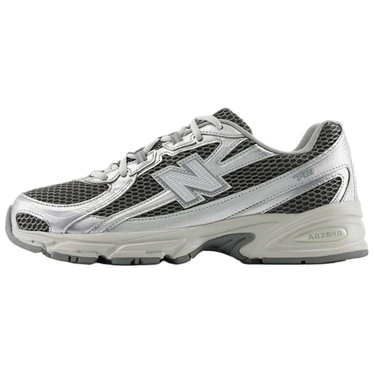 New Balance NB 740 Массивные кроссовки Унисекс Серебристо-серые U74096I