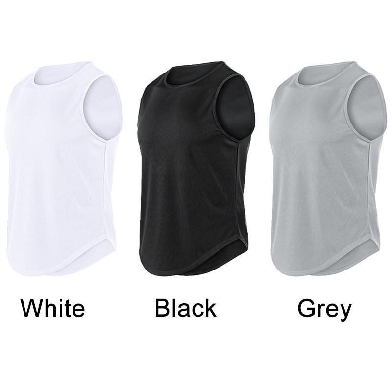 Мужские майки для тренировок Сетчатые спортивные майки без рукавов Быстросохнущие жилеты Рубашки для бодибилдинга Футболка для фитнеса Спортивная одежда для тренировок Спортивная одежда