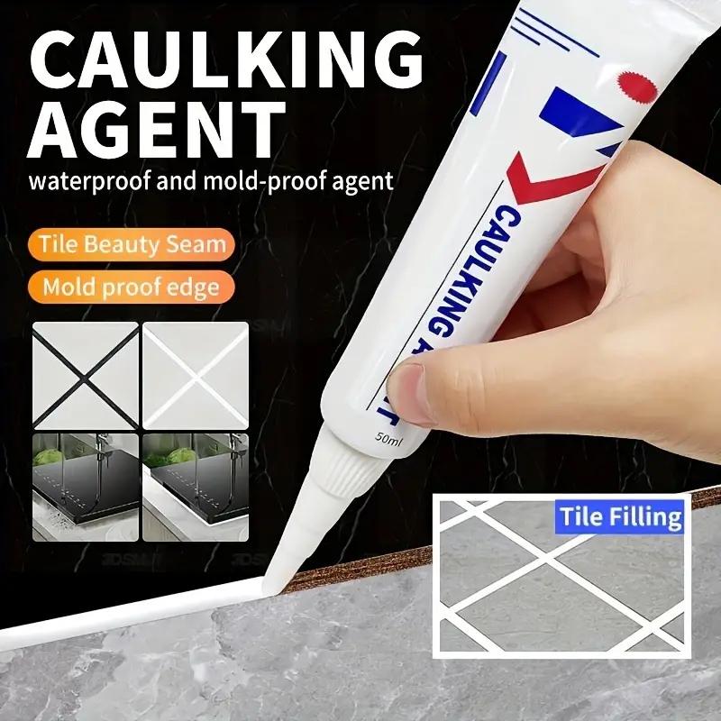 Герметик для швов, латексный герметик, водонепроницаемый гель-наполнитель для бетона, мрамора, металла, стекла, для ванной комнаты, душа, раковины, ванны