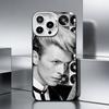 Певец Д-Дэвид Б-Боуи    Чехол для телефона для iPhone 17,16,15,14,13,12,11 Plus,Pro Max,XS,Цветной серебристый чехол для телефона