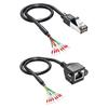 Промышленный RJ45 Папа/Мама на 8-контактный Разъем Проводной Терминал Линия Двойная Экранированная RS232 Серийный Кабель Сетевой Кабель Замена