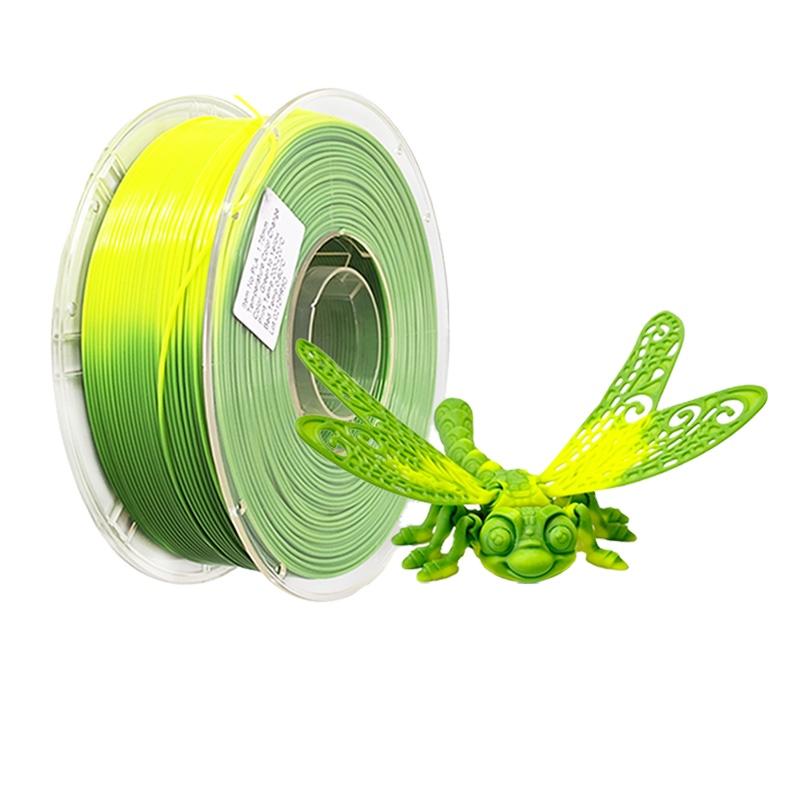 PINRUI 1.75mm 3D Printer PLA Filament Temperature Color Change 3D Printing Plastic Rods Neatly Wound