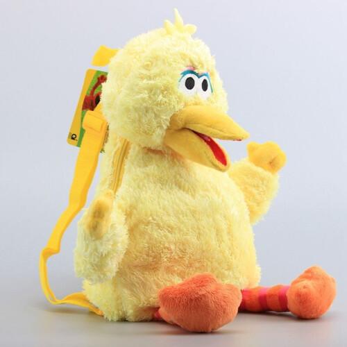 Sesame Street Plush Backpack Doll Toy School Bags
