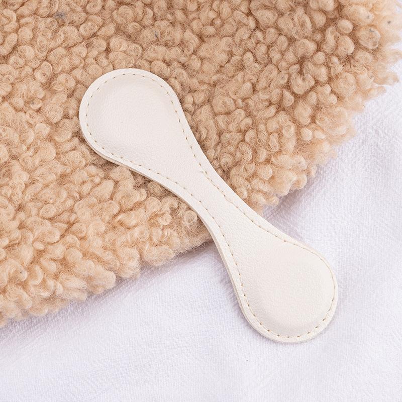 Magnetic Leather Bookmark Double Sided Page Holder Notebook Clip Stationery Gift for Reading Bible Journaling Office Supplies