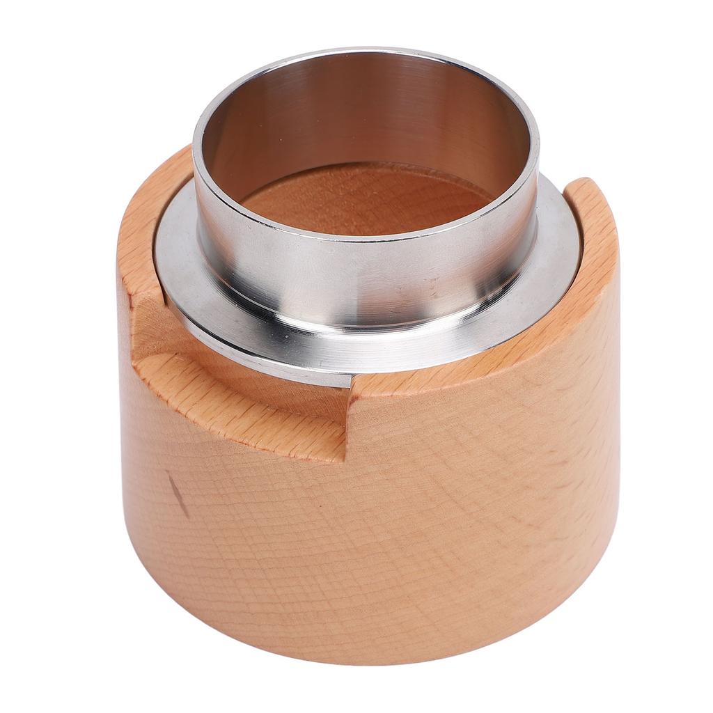 Набор для заправки кофейных капсул с 50 шт. крышек из алюминиевой фольги, ложкой, кисточкой, кольцом-клипсой, из массива дерева