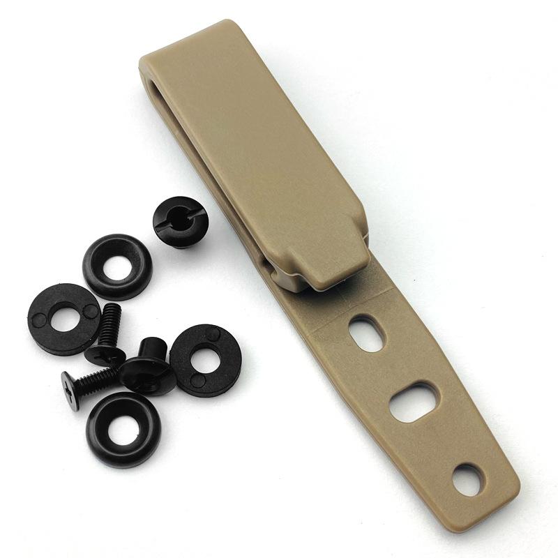 Зажим для ремня, легкий поясной зажим с винтами для чехла-кобуры IWB Kydex, чехол-держатель K, чехол для походного снаряжения, аксессуары для самостоятельной замены