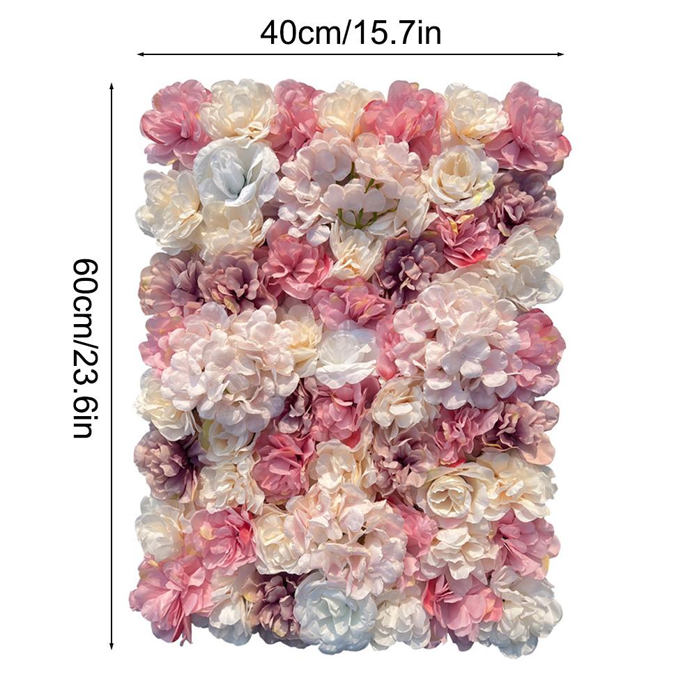40 * 60 Large Simulated Flower Wall Shake Background Wedding Photography Wall Party Interior Decoration Simulated Fake Flower Wa