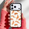Осенние Листья Падающий Лис Чехол для Телефона для iPhone 17 16 15 14 13 Pro Max Задняя Крышка для 12 11 Pro Coque