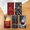 Чехол для телефона с флагом Турции и паспортом для Samsung S Series S21 S22 S23 S24 S25 FE Plus Ultra, мягкий ТПУ, приятный для кожи