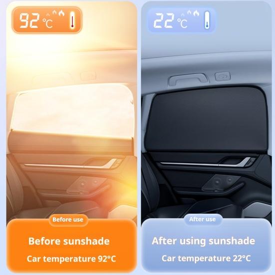 Солнцезащитный козырек на боковое окно автомобиля, занавеска для конфиденциальности, УФ-защита от солнца, простая установка, универсальный солнцезащитный козырек на переднее сиденье