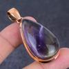 Подвеска из натурального аметрина из меди ручной работы 2,25 дюйма F6Z64