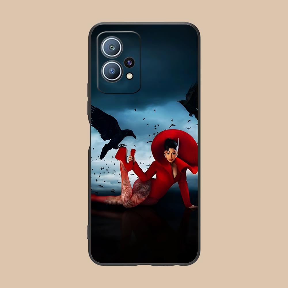 Матовый ТПУ чехол для мобильного телефона Cardi B для Huawei P60 P50 P40 P30 P20 P10 P9 P8 Pro Lite Plus Красочная печатная крышка