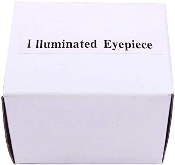 Svbony Astronomical Telescope Eyepiece with Crosshair Darkfield Illumination Eyepiece Illuminated Guide Eyepiece Double Crosshair FOV 40 Degree 12.5mm