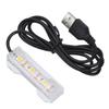 Aquarium Light USB Charging Plastic Fish Tank LED Light for Aquatic Plants LandscapeYellow