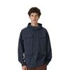 Uniqlo Однотонная куртка с карманом на молнии Унисекс куртки Глубокий синий 459590-69