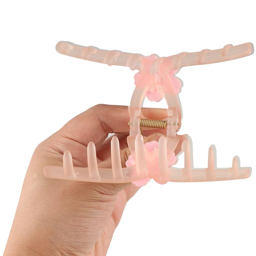 Hair Accessories Sakura Hairpin Cherry Blossom Flower Hair Claw Kawaii Flower Hair Clip Lady