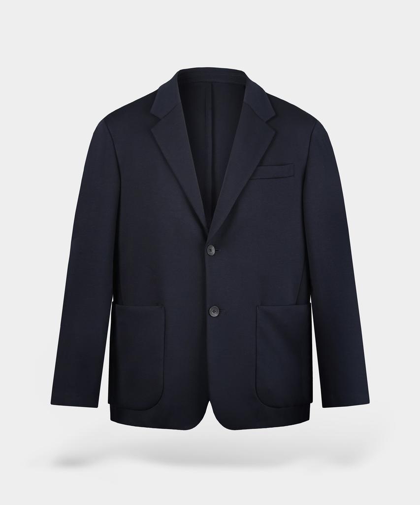Birbante Comfort Stretch Setup Blazer Jacket - Dark Navy