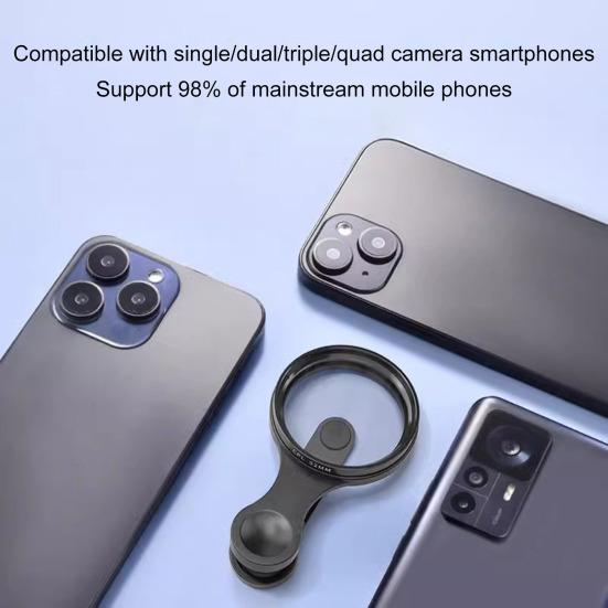 Универсальный телефон CPL поляризационный фильтр профессиональный объектив камеры насадка для Android антибликовый и цветоусилительный сотовый телефон вращающийся на 360 градусов