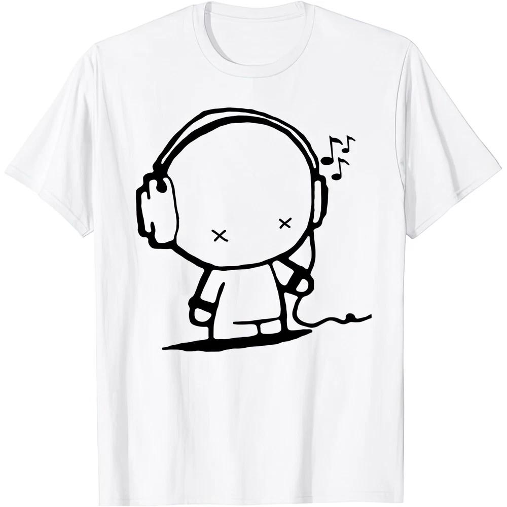 Music Unisex Headphones Party Pop Rock Dance Rap Punk Heavy Metal Motown T Shirt