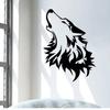 1 шт. Металлическая настенная art «Воющий волк», Железная скульптура волка, Декор для сада, патио, забора (для улицы), Рождественский, Пасхальный, День благодарения подарок для любителей волков