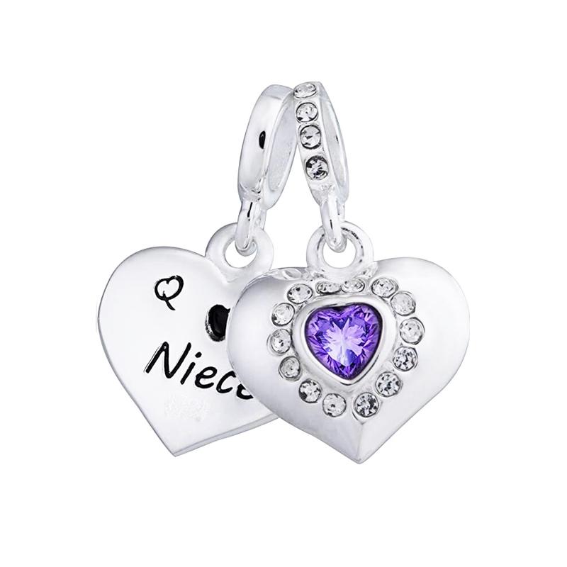 925 Silver Love Family Series Family Tree Mom Daughter Charms Fit Original Bracelet Bead Trinket DIY Women Jewelry Gift