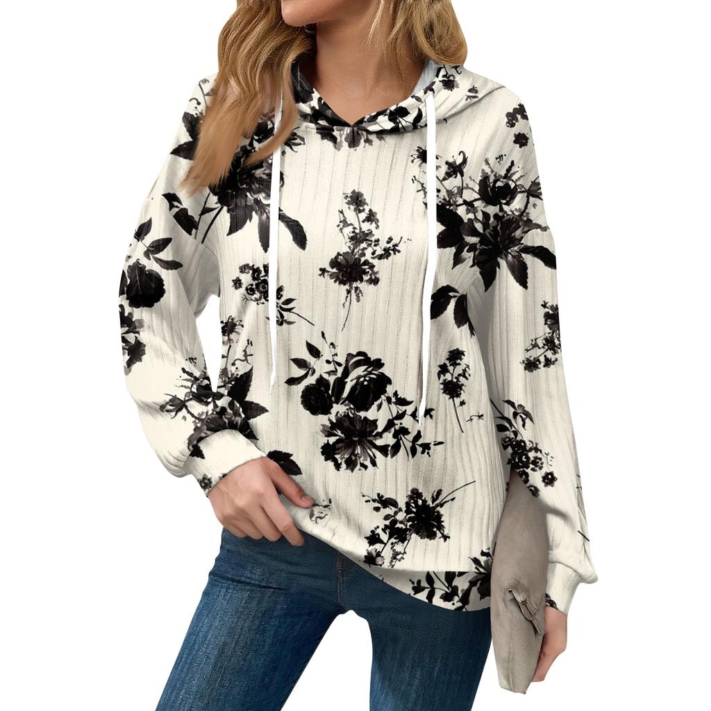 Hoodies For Women Oversized Winter Cute Sweatshirts Pullover Trendy Fall Clothes