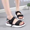 Fashion Large Size Sports Sandals for Women's Summer 2025 New Casual Adjustable Sponge Cake Thick Soled Beach Shoes