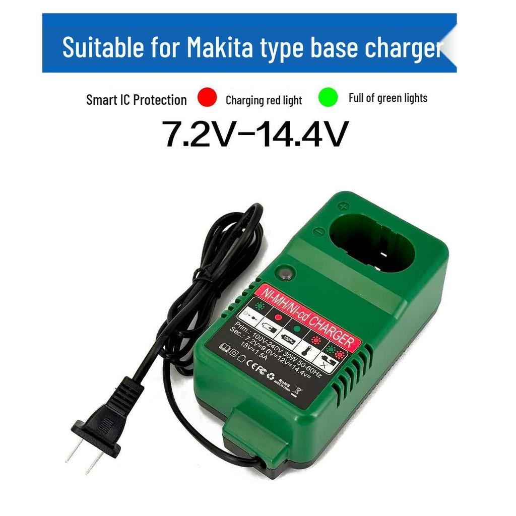 Совместим с 12-вольтовыми электроинструментами Makita 6313A 1220 6918DWF 1201A Ni-Cd аккумулятором