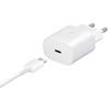 Chargeur Rapide 25W USB-C + Câble USB-C vers Lightning pour iPhone XSMax 6.5" Couleur Blanc - Visiodirect -