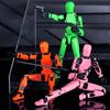 Манекен Титан 13 Фигурки Действия 3D Печатный Манекен Многосуставной Подвижный Робот-Хамелеон Сборная Модель Игрушки Для Детей Взрослых