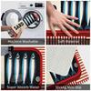 Funny Vintage Sardines  Tin Design Front Door Mat Anti-Slip Indoor Waterproof  Doormat Garden Garage Entrance Rug Carpet