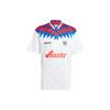 Olympique Lyonnais 95/96 Bringback Color Block Casual Sports Short Sleeve Football Shirt Men Tops White IM8518
