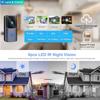 Дверной звонок с Wi-Fi, умный дом, 720P HD, беспроводной телефон, дверной звонок, камера безопасности, видеодомофон, ИК-ночное видение