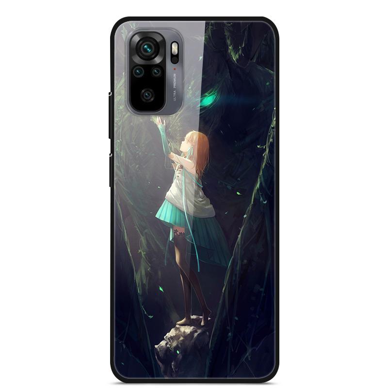 Закаленное Стекло Чехол Для Xiaomi Redmi Note10 Pro Чехол Стеклянная Задняя Крышка Для Xiaomi Redmi Note 10 10Pro Max Чехол Note10 5G Корпус